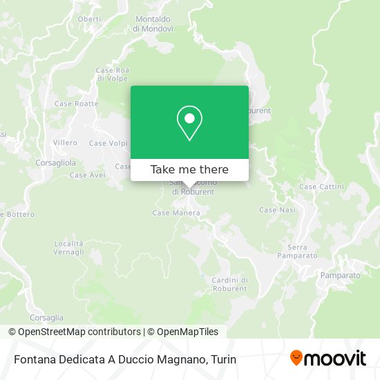 Fontana Dedicata A Duccio Magnano map