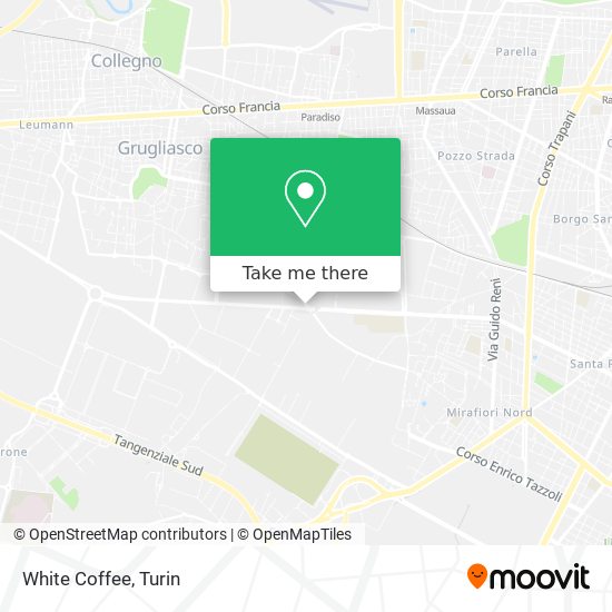 White Coffee map