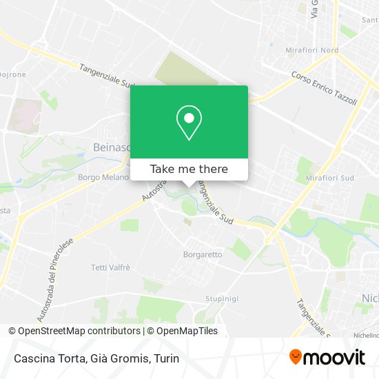 Cascina Torta, Già Gromis map