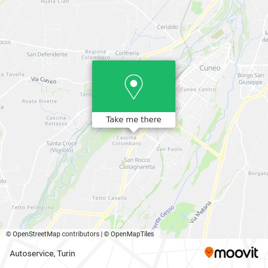 Autoservice map