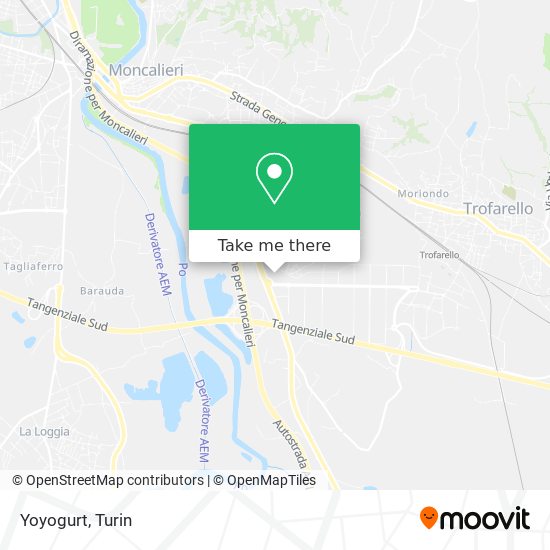 Yoyogurt map