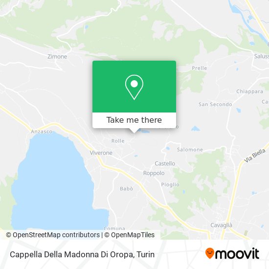 Cappella Della Madonna Di Oropa map