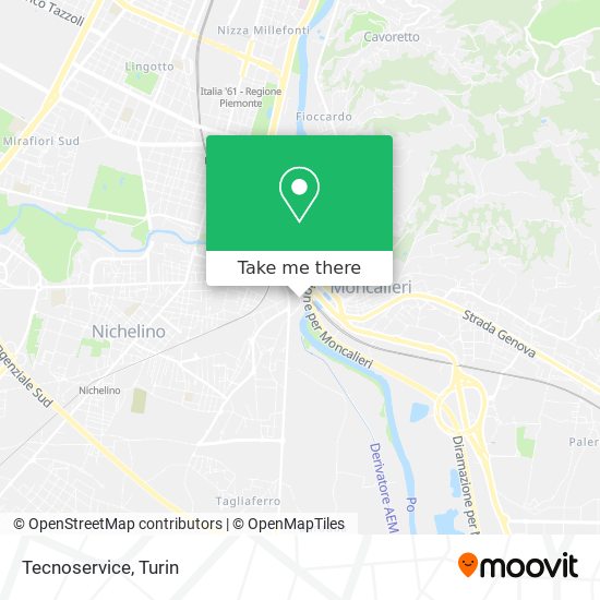 Tecnoservice map