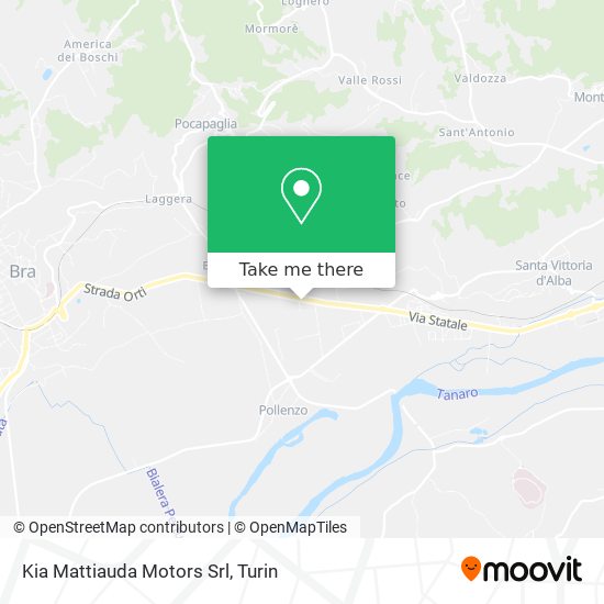 Kia Mattiauda Motors Srl map