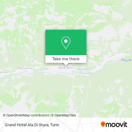 Grand Hotel Ala Di Stura map