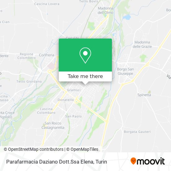 Parafarmacia Daziano Dott.Ssa Elena map