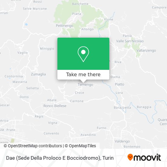 Dae (Sede Della Proloco E Bocciodromo) map