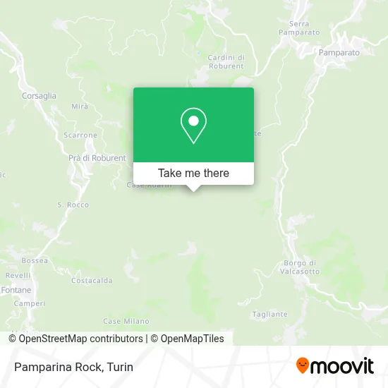 Pamparina Rock map