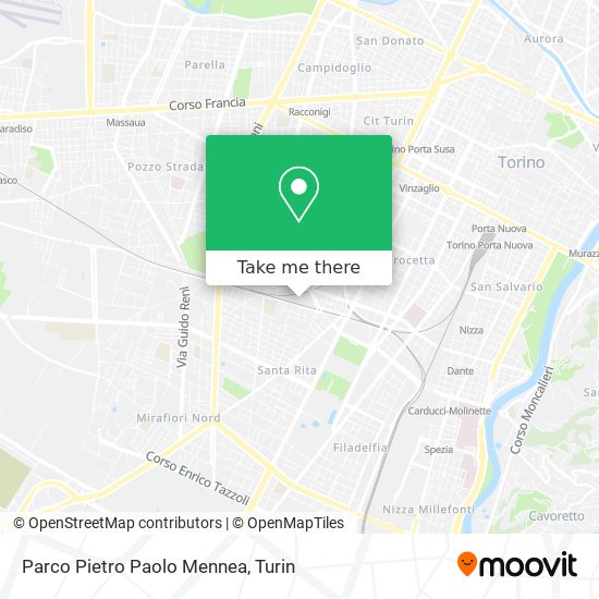 Parco Pietro Paolo Mennea map