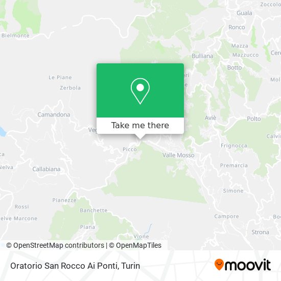 Oratorio San Rocco Ai Ponti map