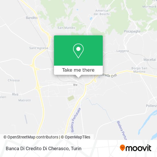 Banca Di Credito Di Cherasco map