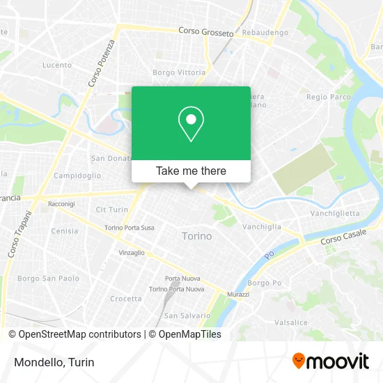 Mondello map