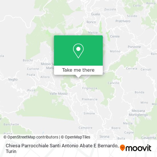 Chiesa Parrocchiale Santi Antonio Abate E Bernardo map