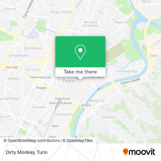 Dirty Monkey map