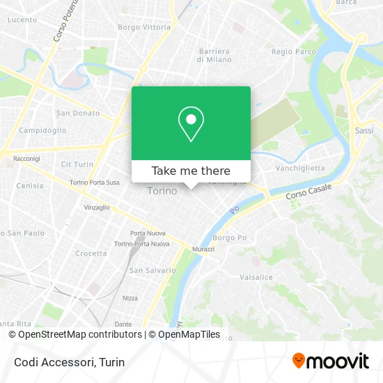 Codi Accessories map