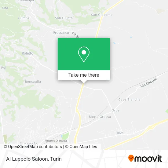 Al Luppolo Saloon map