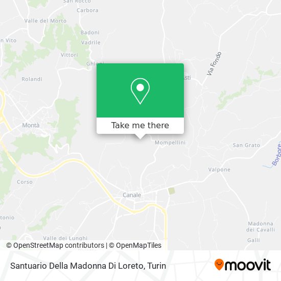 Santuario Della Madonna Di Loreto map