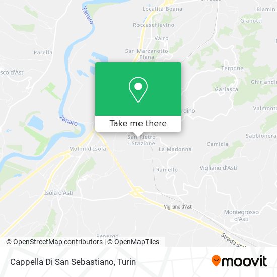 Cappella Di San Sebastiano map