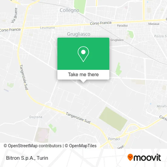 Bitron S.p.A. map