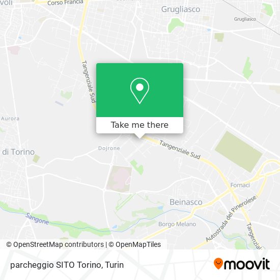 parcheggio SITO Torino map