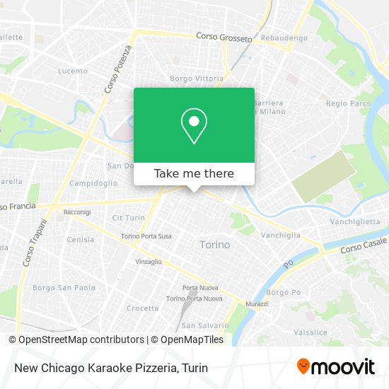 New Chicago Karaoke Pizzeria map