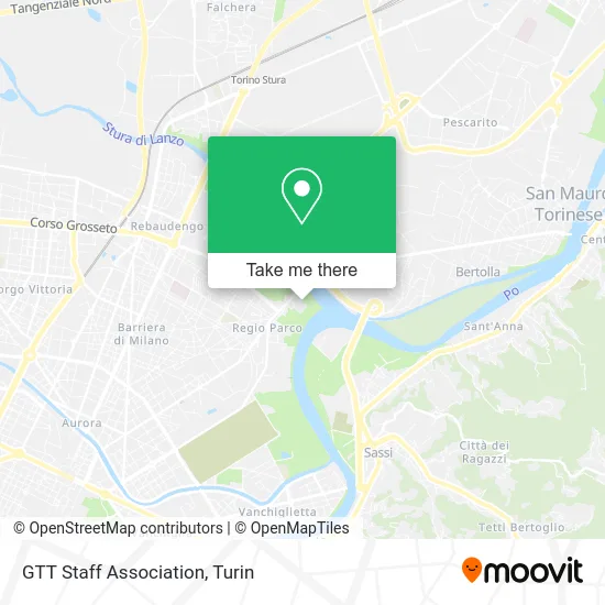GTT Staff Association map