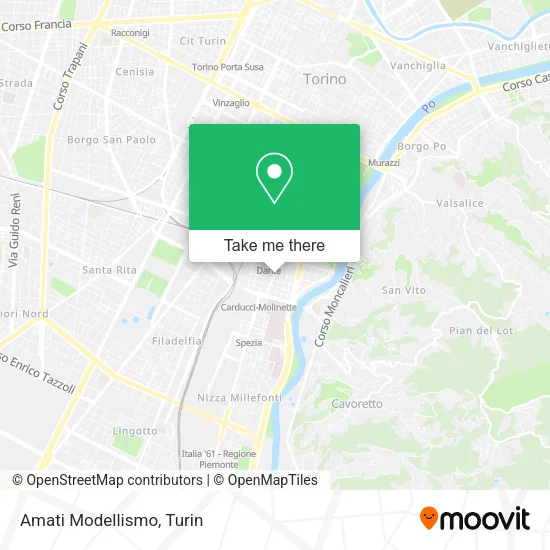 Amati Modellismo map