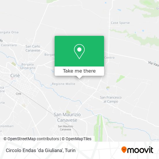 Circolo Endas 'da Giuliana' map
