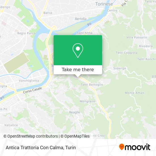 Antica Trattoria Con Calma map