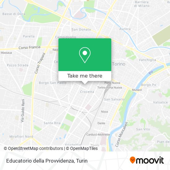 Educatorio della Provvidenza map