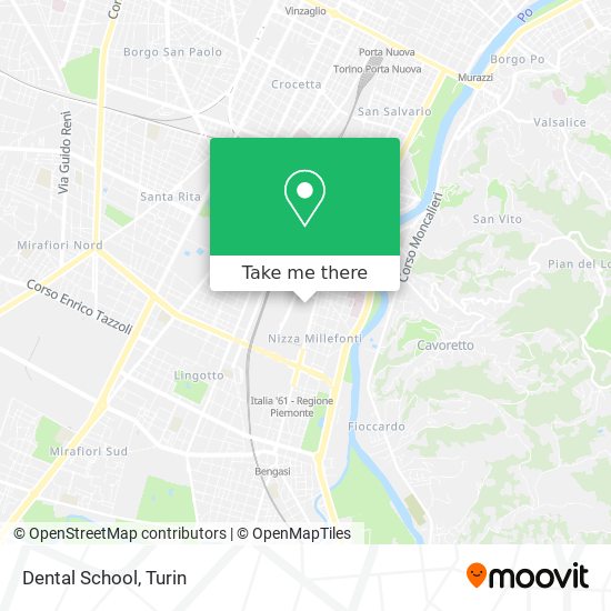 Dental School map