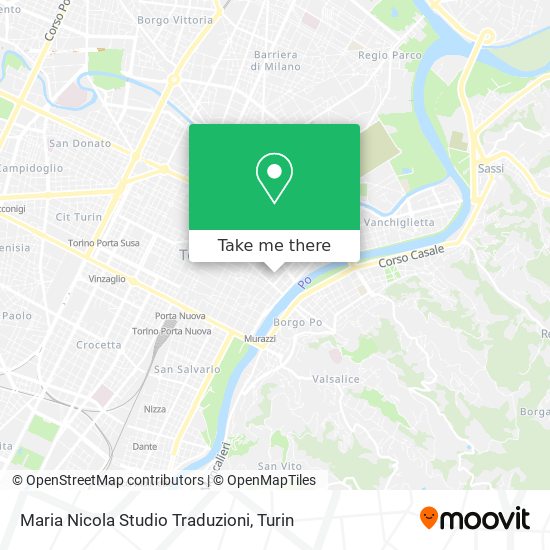Maria Nicola Studio Traduzioni map