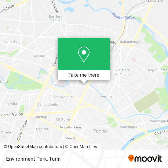 Environment Park map