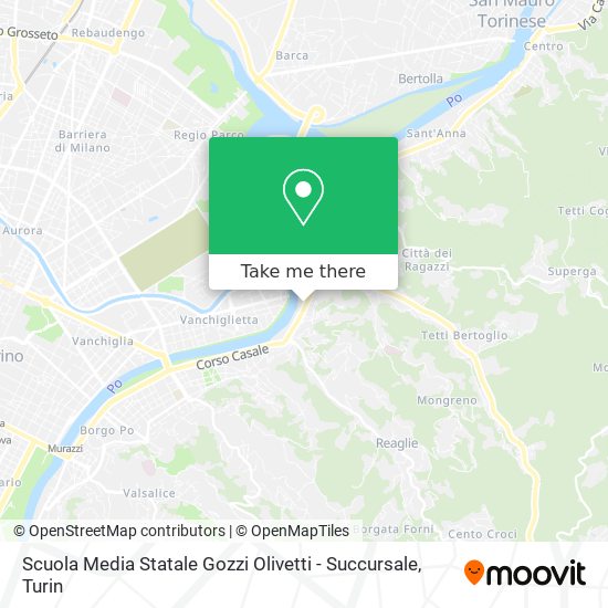 Scuola Media Statale Gozzi Olivetti - Succursale map