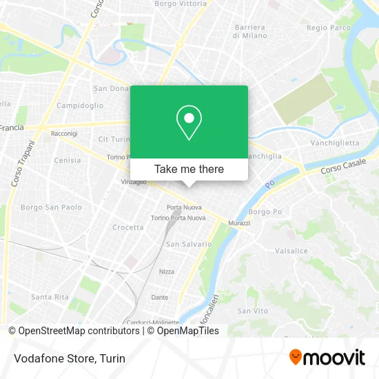 Vodafone Store map