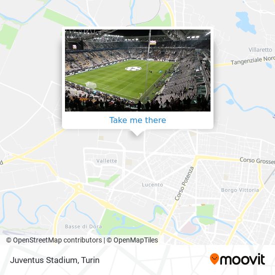 Juventus Stadium map