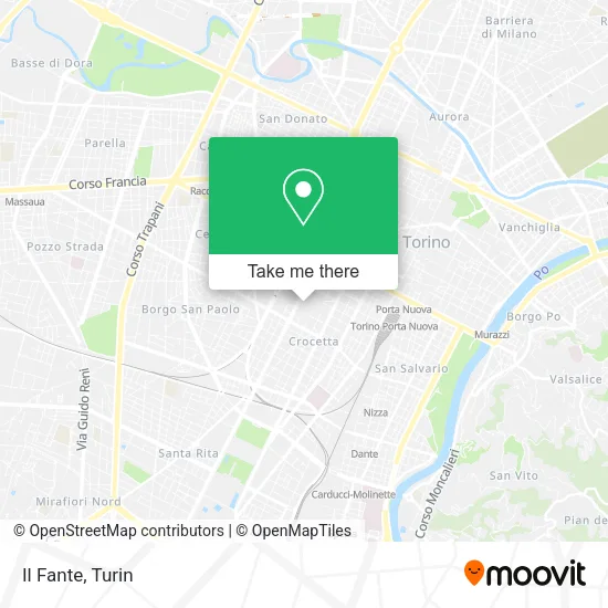 Il Fante map