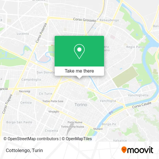Cottolengo map