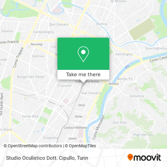 Studio Oculistico Dott. Cipullo map