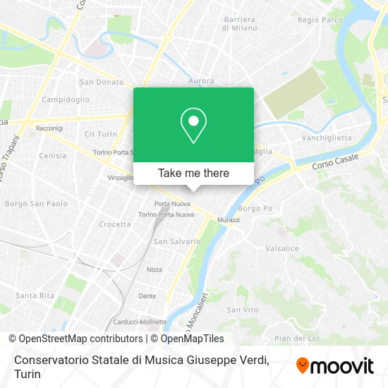 Giuseppe Verdi State Conservatory of Music map