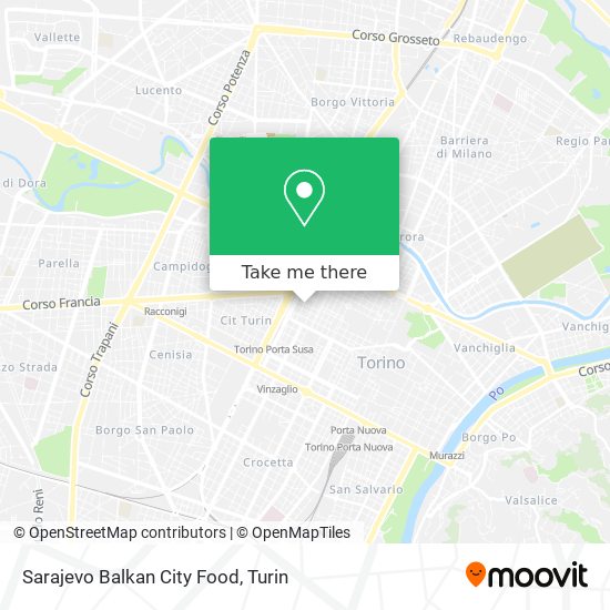 Sarajevo Balkan City Food map