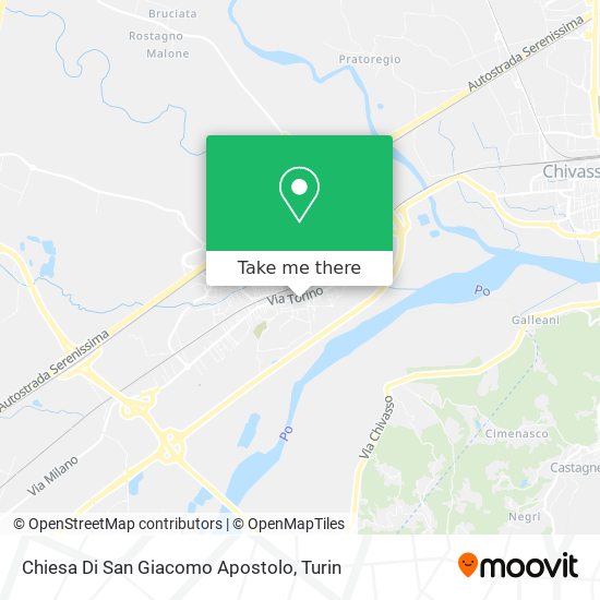 Chiesa Di San Giacomo Apostolo map