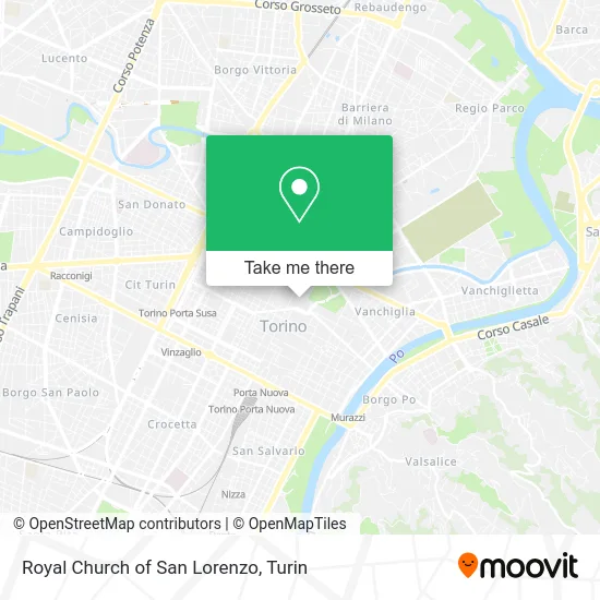 Royal Church of San Lorenzo map