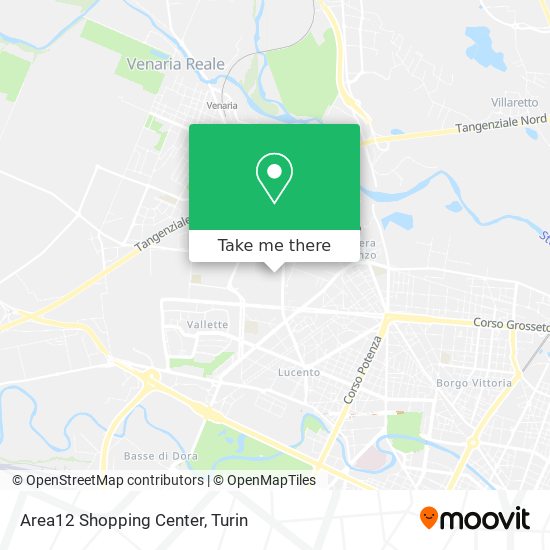 Area12 Shopping Center map
