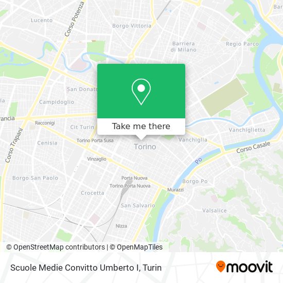 Scuole Medie Convitto Umberto I map