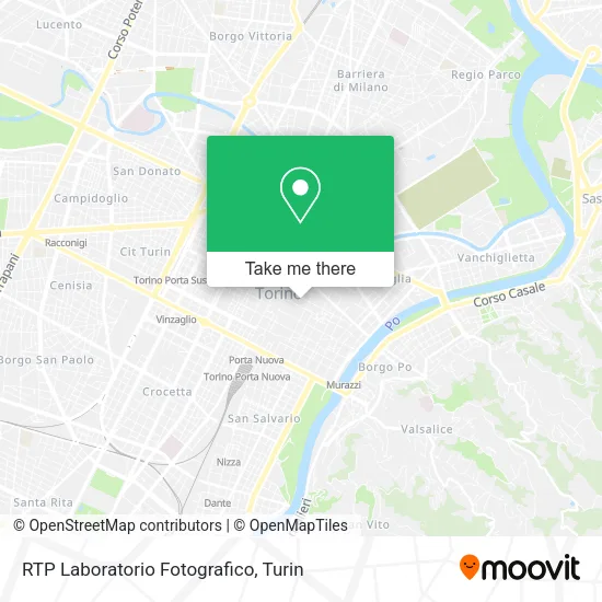RTP Laboratorio Fotografico map