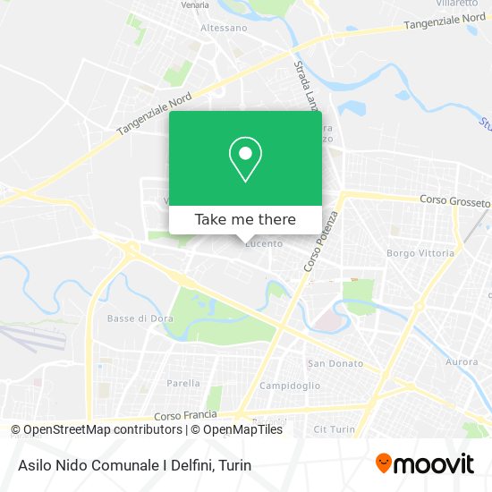 Asilo Nido Comunale  I Delfini map