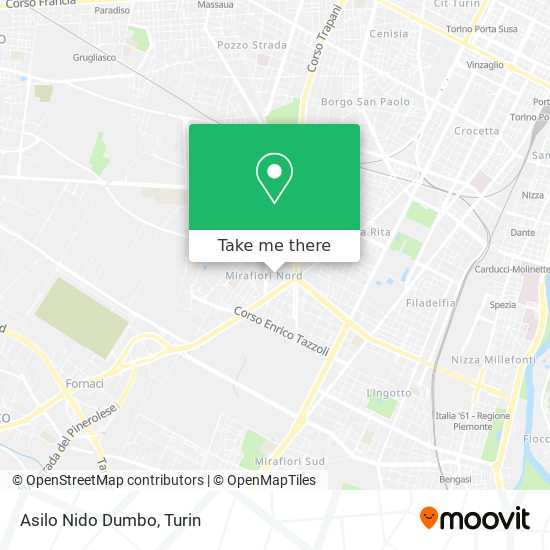 Asilo Nido Dumbo map