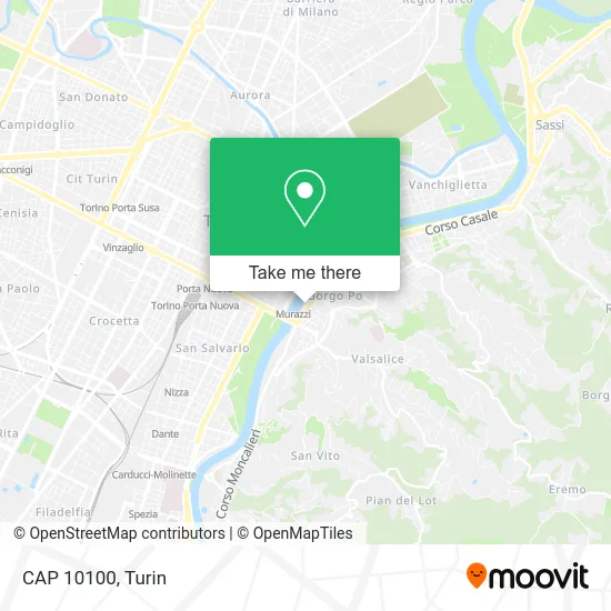 CAP 10100 map