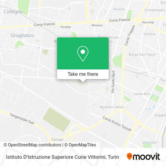 Istituto D'Istruzione Superiore Curie Vittorini map